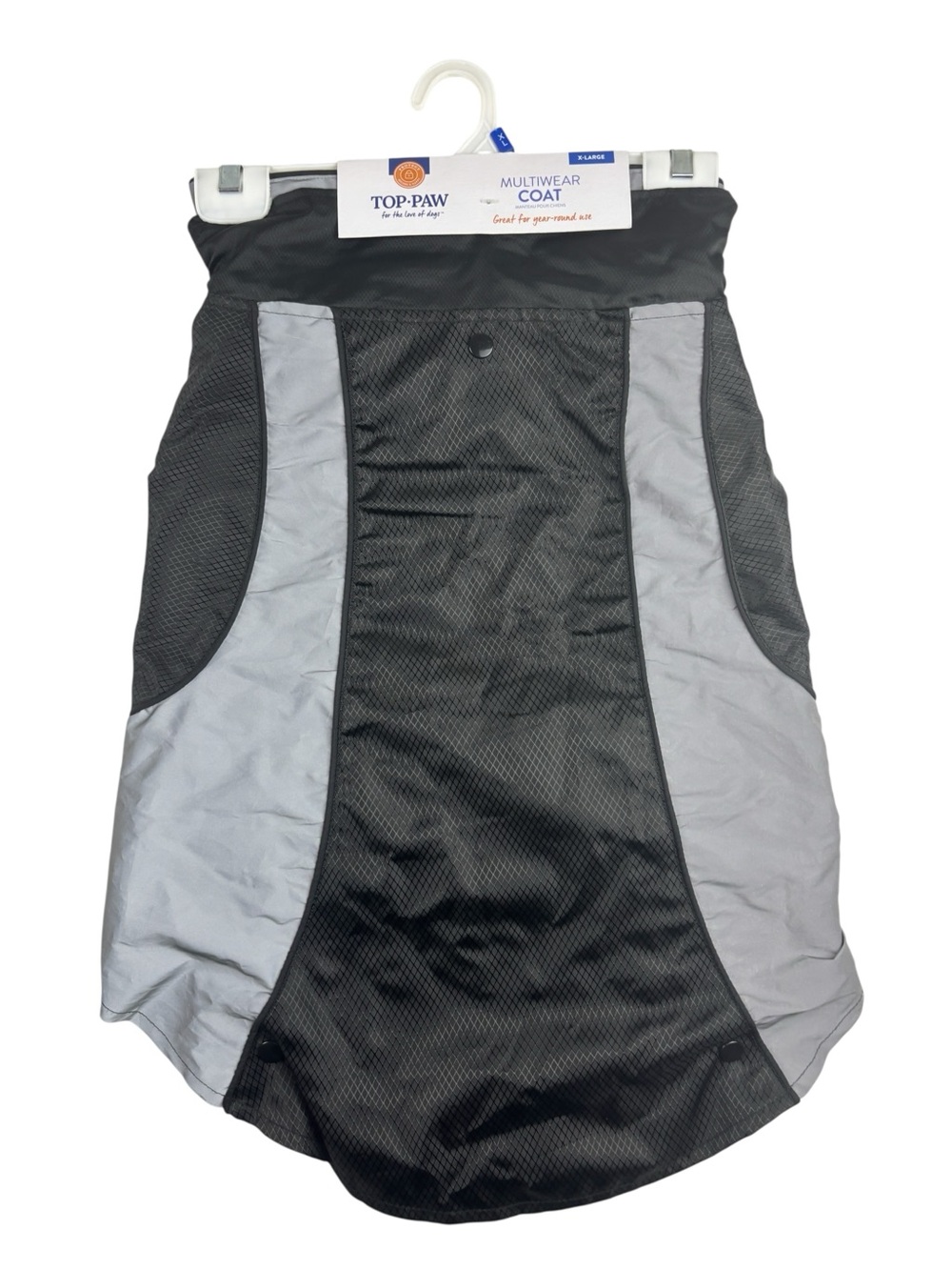 Top Paw Multiwear Reflective Coat for Dogs 3 in 1 Size XL NWT